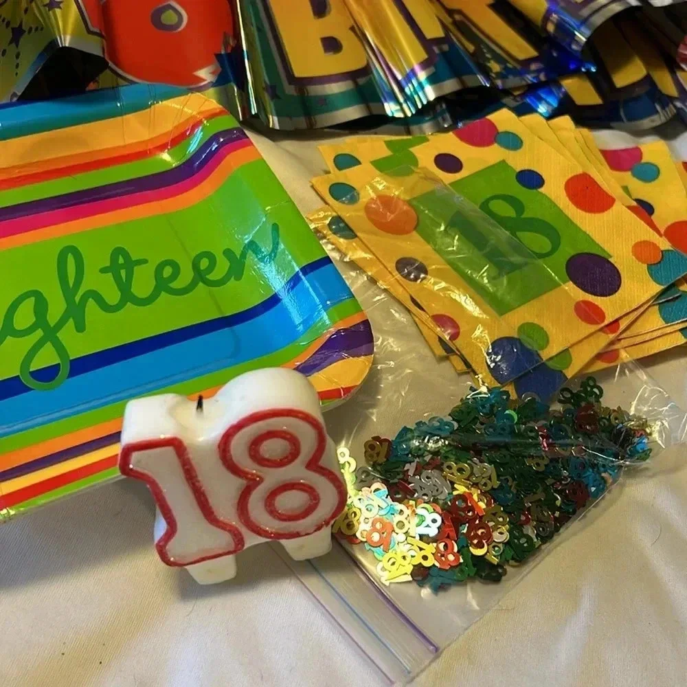 18th Birthday‎ decor